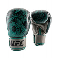 Боксерские перчатки UFC PRO Thai Naga Green, 14oz