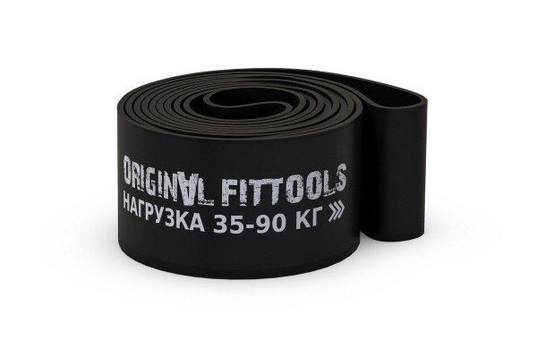 Эспандер ленточный (нагрузка 35 - 90 кг) Original Fit.Tools FT-EX-208-101 600_380