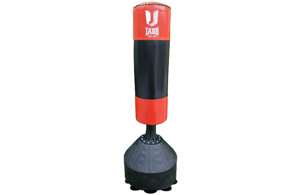 Стойка боксерская Jabb HDLW-9801 красный/черный 170 см, с присосками 600_380