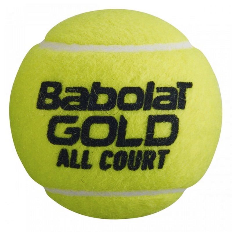 Мяч теннисный Babolat Gold All Court X4 502085 4 шт 800_800