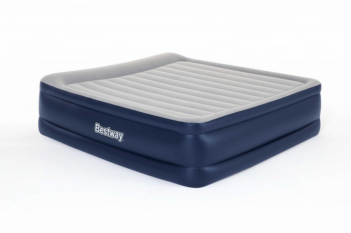 Надувная кровать Bestway Tritech Airbed 203х193х56см с подголовником 67692 1200_799