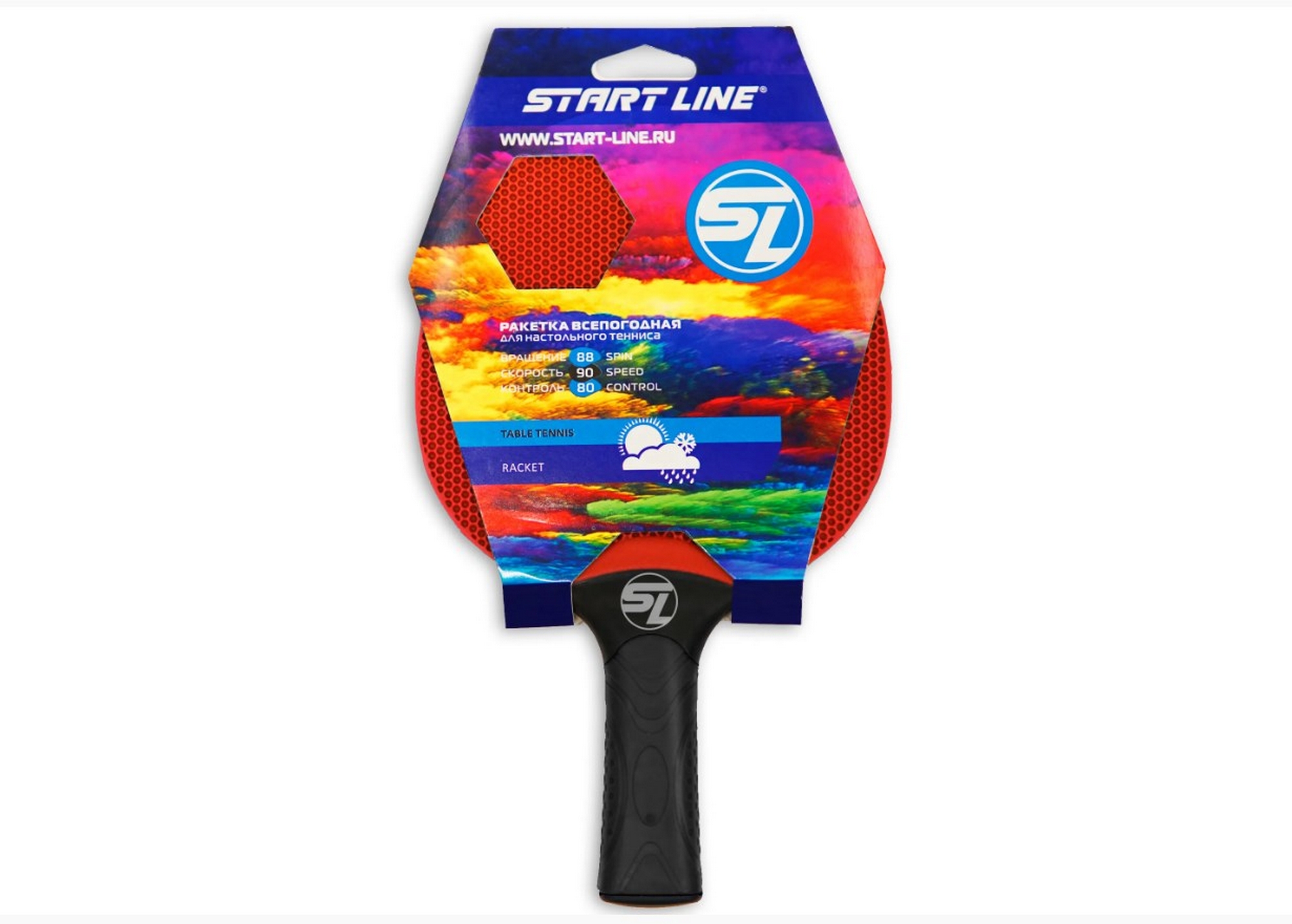 Теннисная ракетка plastic Start line 21121P red 2000_1431
